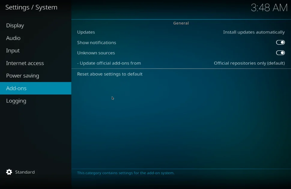 Kodi addons on macbook