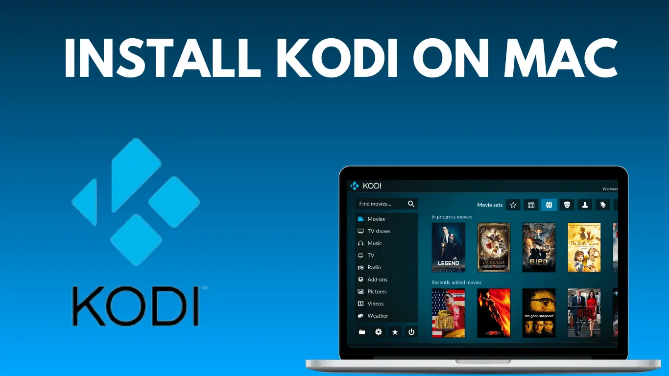 INSTALL KODI ON MAC