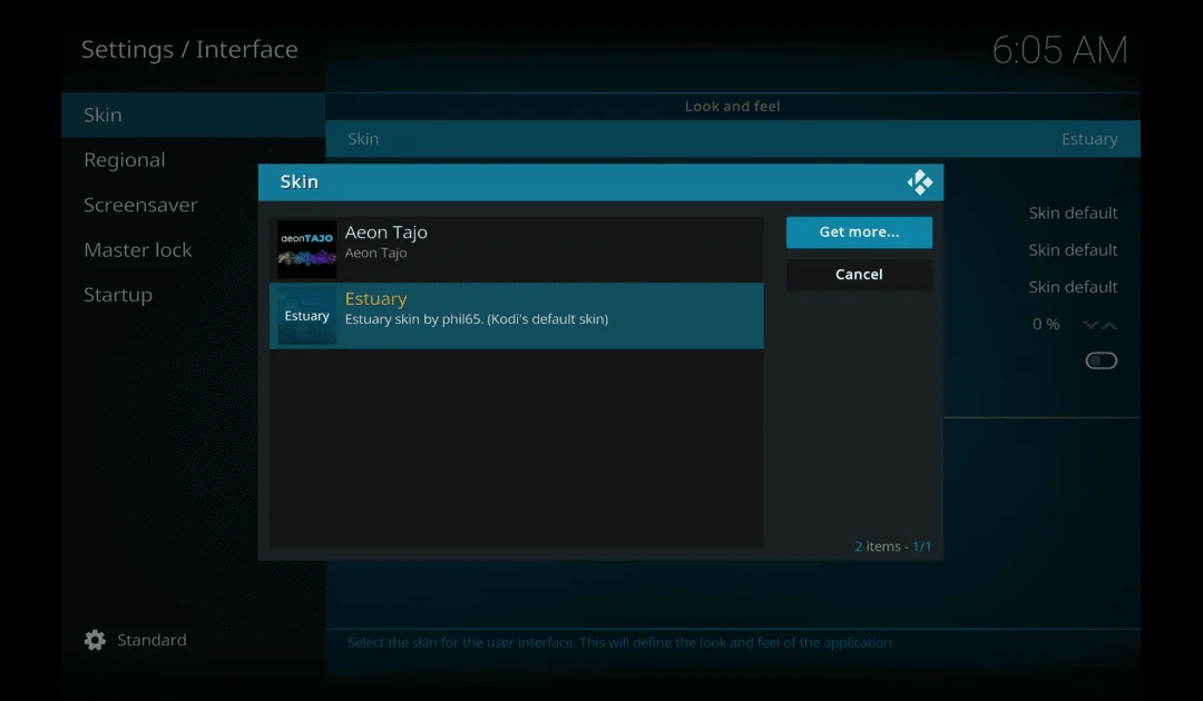 Arctic Zephyr Reloaded kodi skin install