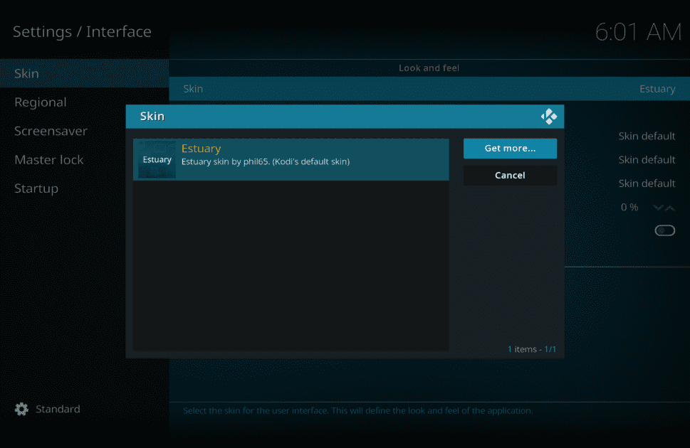 Install Kodi Skin Aeon Tajo Loaded