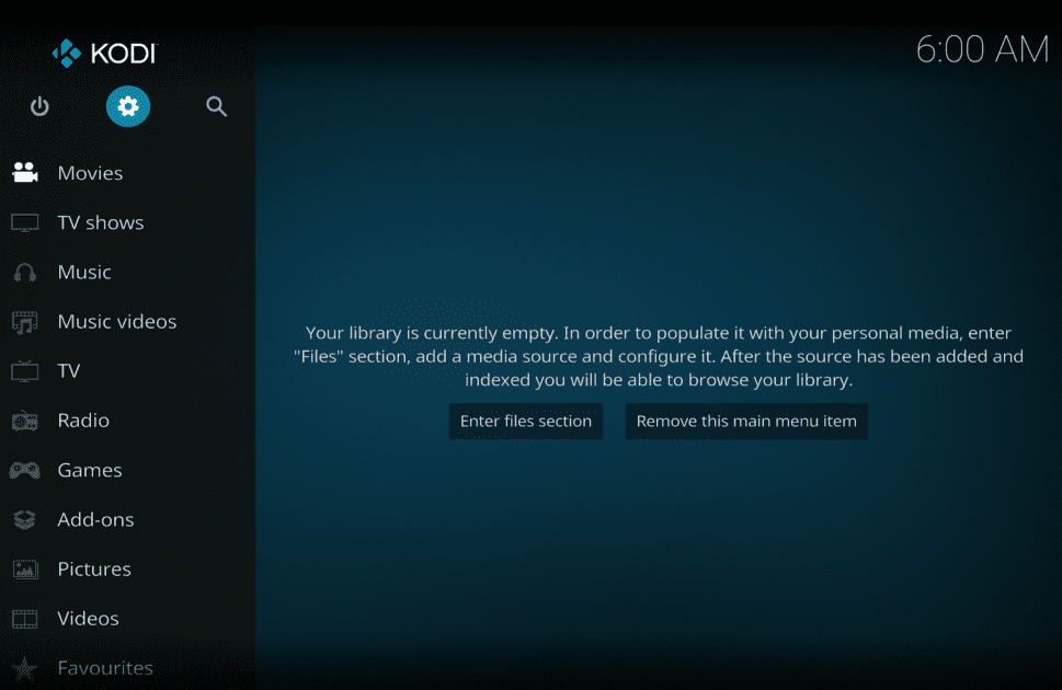 Setup Kodi Skin Aeon Tajo Loaded