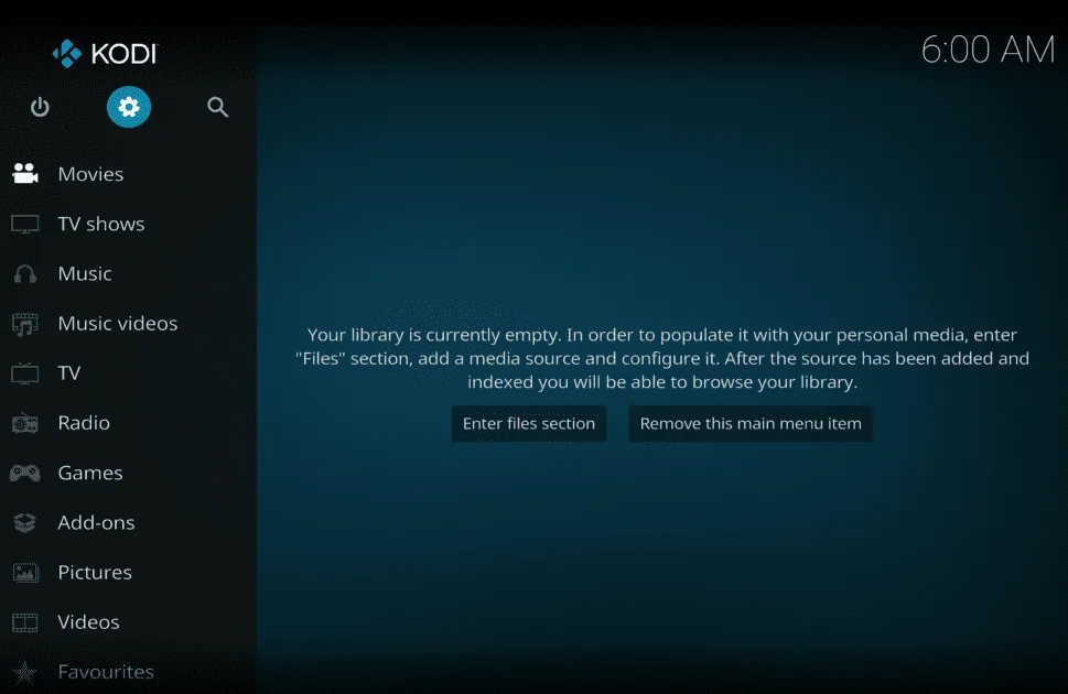 Setup Kodi Skin Aeon Tajo Loaded