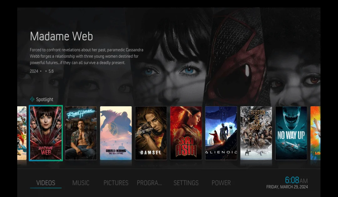 how to change kodi skins 