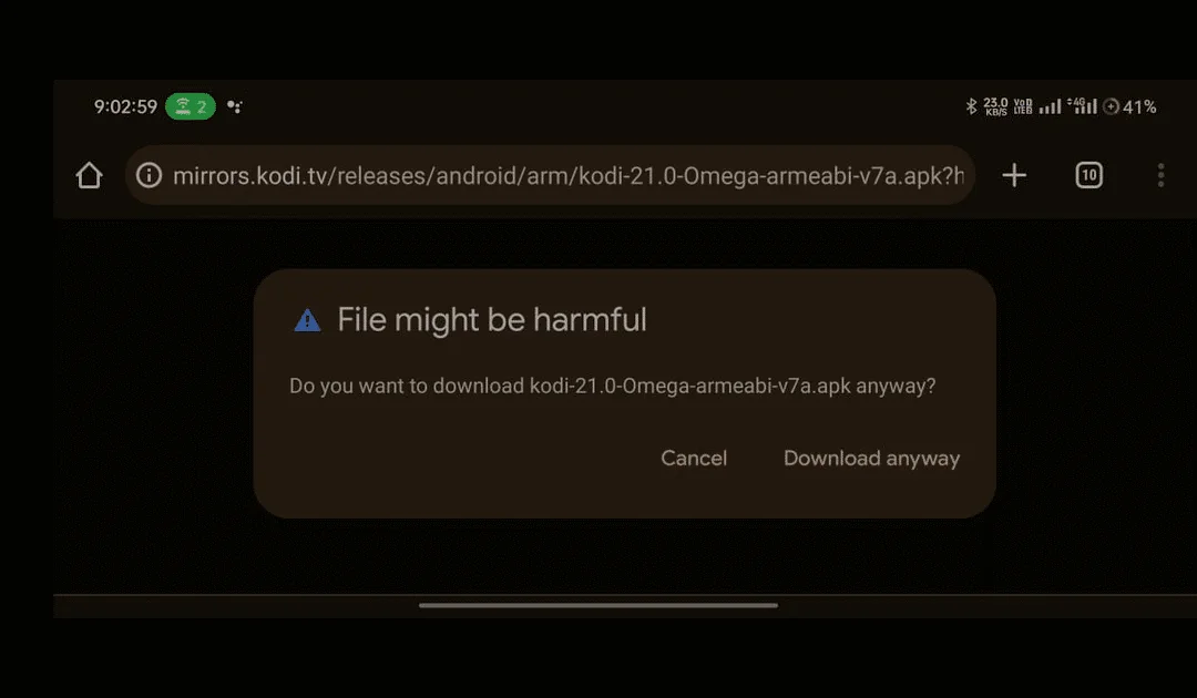 How to get kodi nexus on andriod