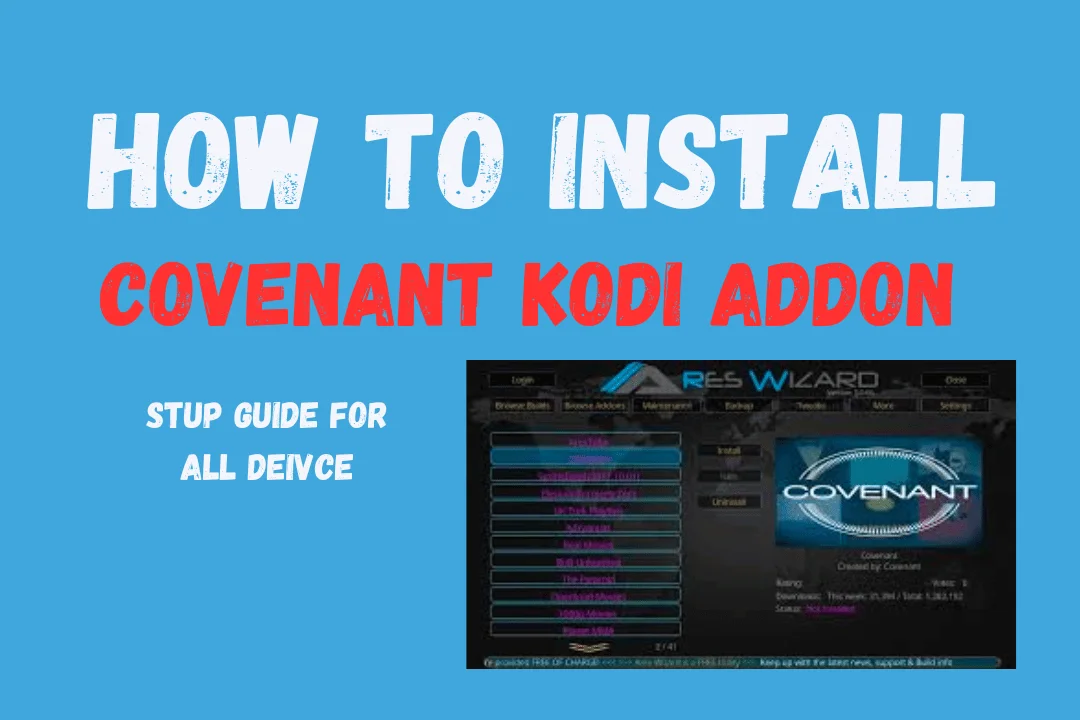How to install Covenant Kodi Addon
