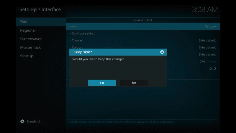 Kodi Confluence Skin -
