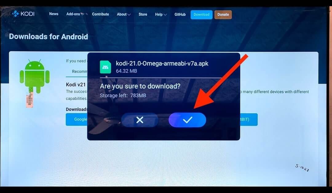 Kodi Nexus on samsung tv