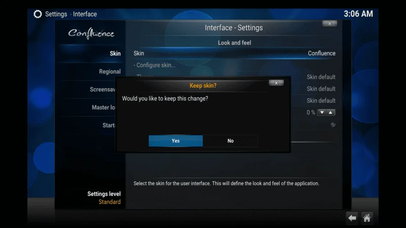 best way to install Confluence Skin on kodi