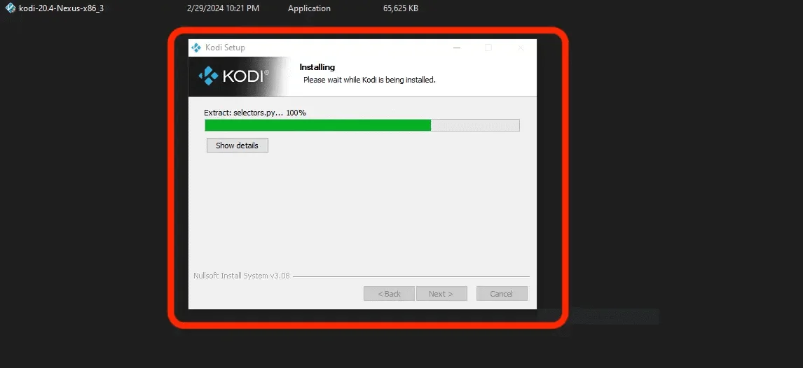 how-install-Kodi nexus-on-windows-10-