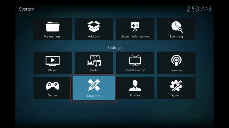 how to install amber skin on kodi