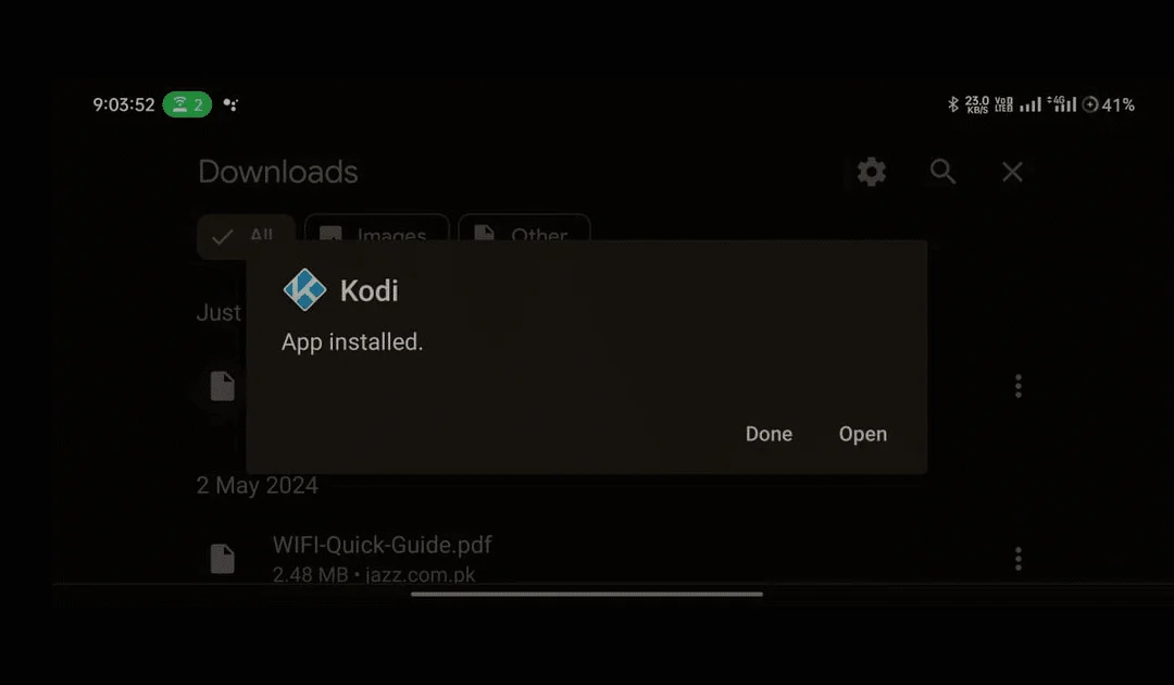 Kodi Nexus on Android
