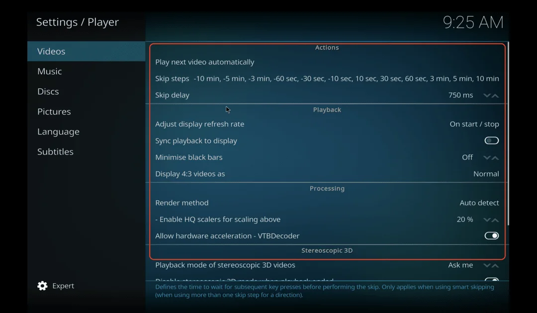 setup kodi nexus on mac