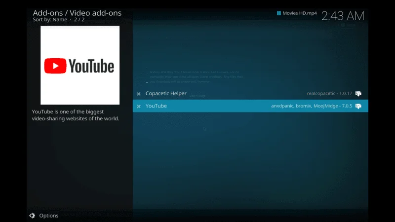 Additional streaming options and services