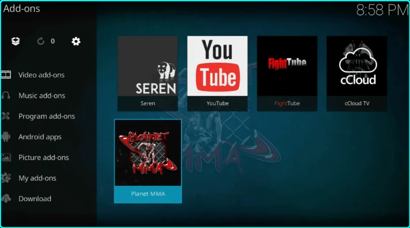 Addon 10 Planet MMA