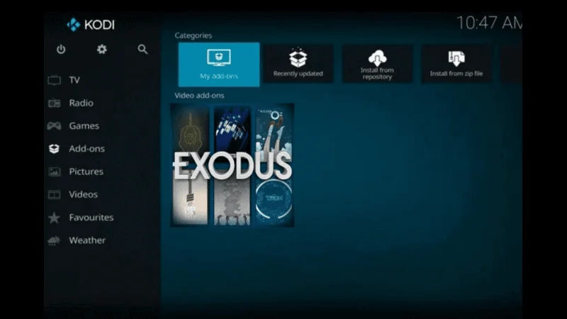 Exodus Redux Kodi Add-on