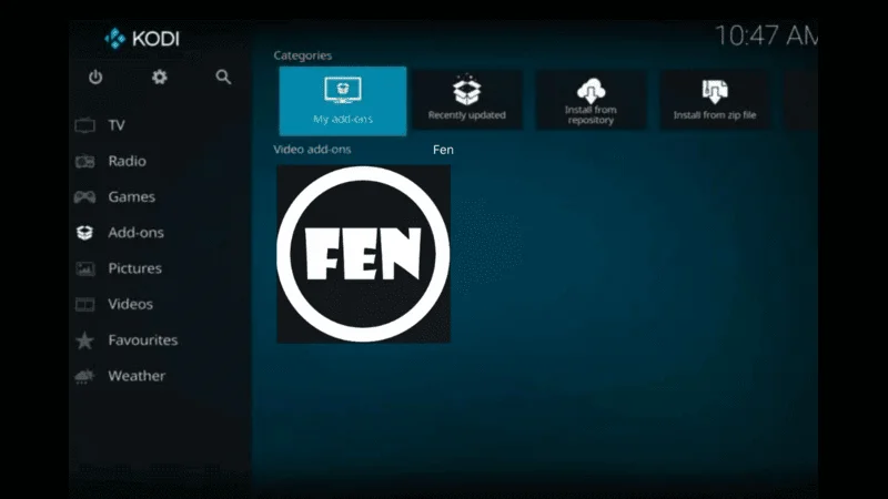 Fen Kodi Addon