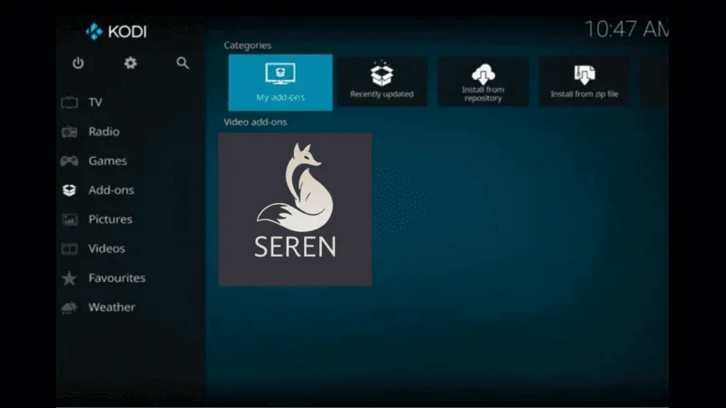 Seren Kodi Add-on