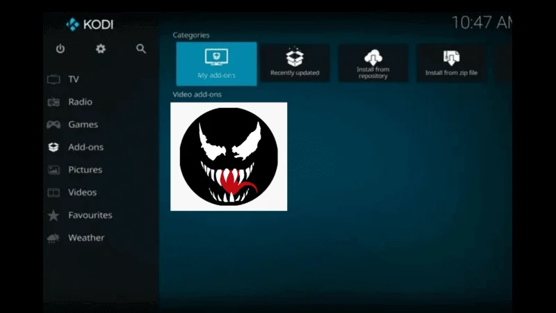 Venom Kodi Add-on