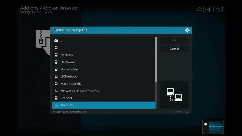 find the luffy source url