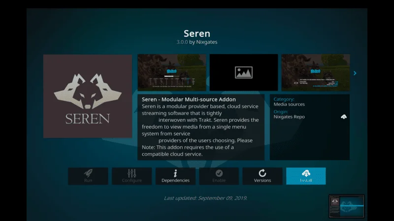 installing kodi addons