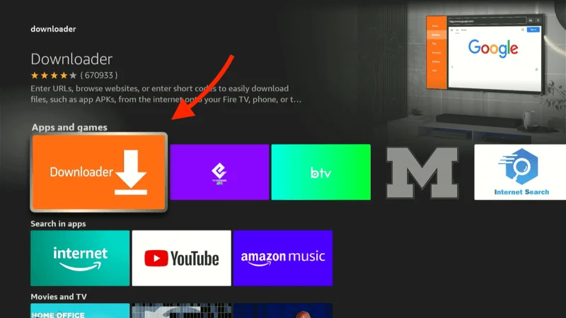 Downlader Icon - Update Kodi On Firestick