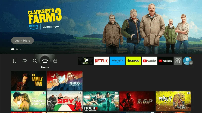 Firestick Home Screen - Update Kodi On Firestick