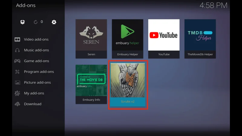 Guide To Adding Scrubs v2 on All Kodi Systems