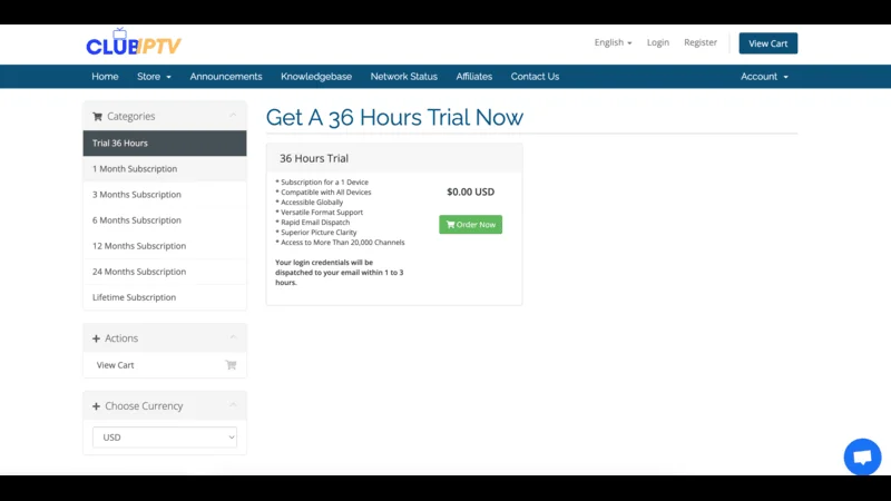 Order Now- IPTV Free Trail