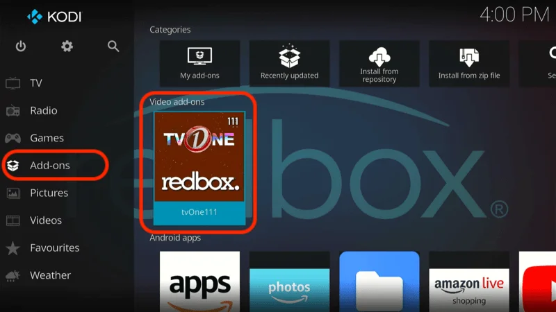 Install TVOne Addon on Kodi Media Center 