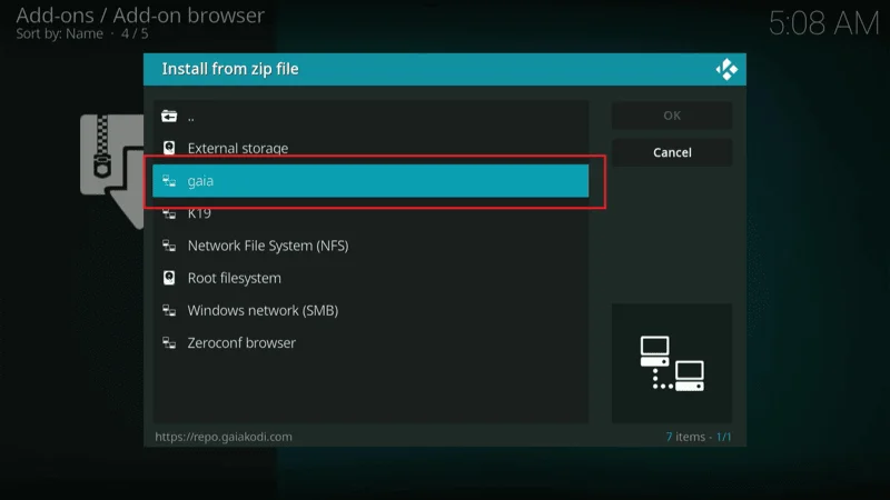 Installing Rising Tides For Kodi Sports 