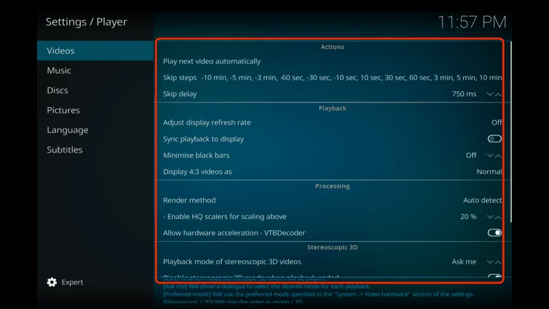 Setting-Kodi Addons Can i Adjust The Brightness in Kodi