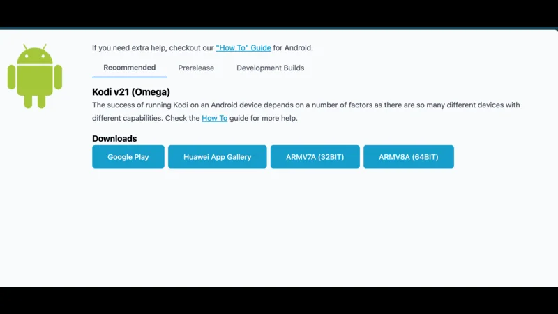 Update Kodi software
