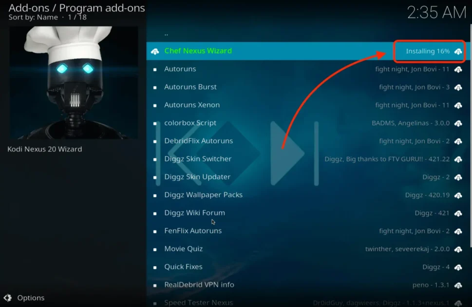 Kodi Add-ons Troubleshooting