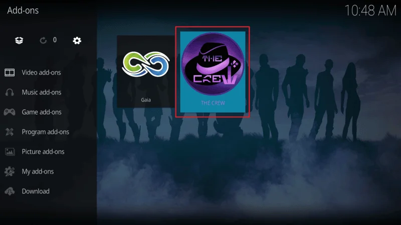 How to install Kodi scraper addons