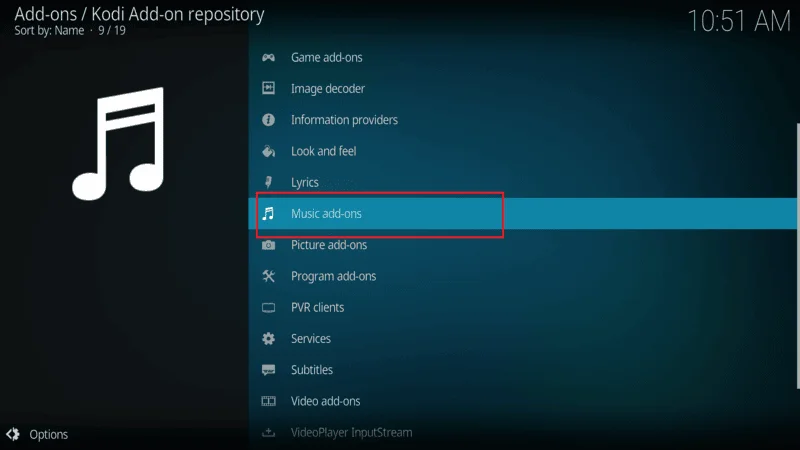 Kodi media scraper addon