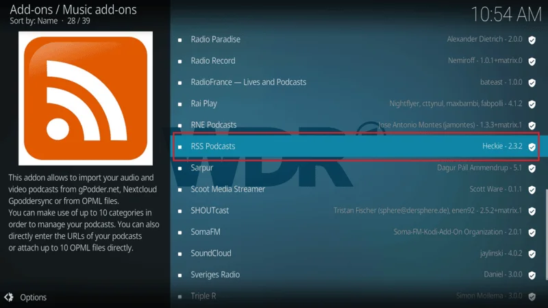 Kodi scraper plugin installation guide