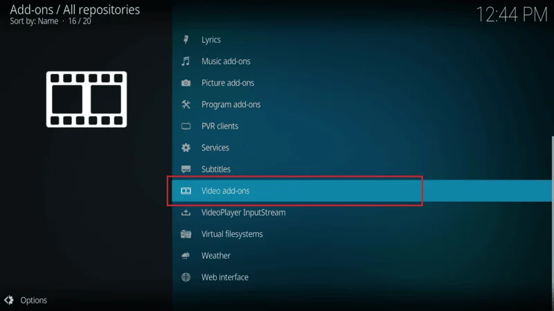 Missing movie detection Kodi plugin 