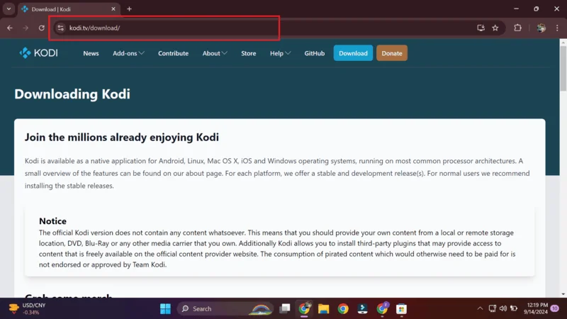 How to Install Kodi on Window