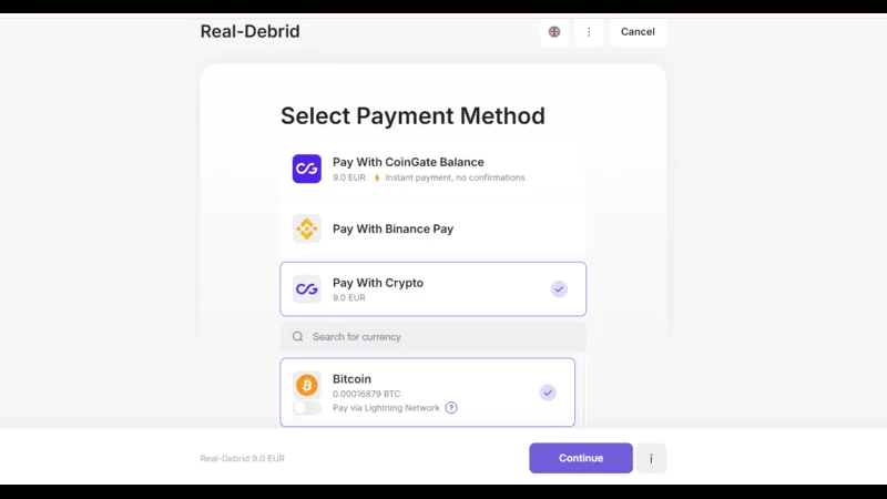 Real Debrid Account Setup