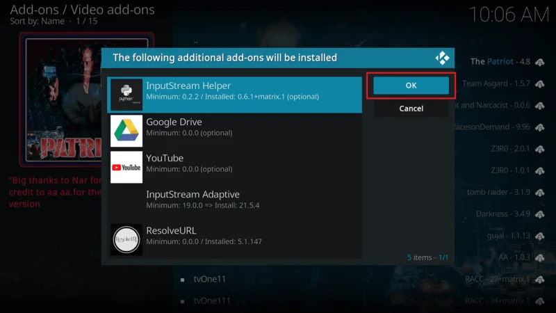 Kodi addon guide 