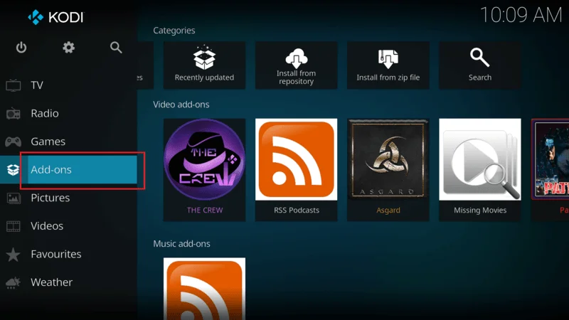 Troubleshooting Kodi addons 