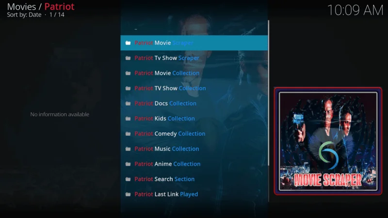 Patriot addon review 