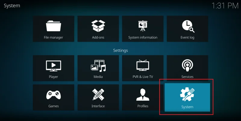Kodi for Android devices 