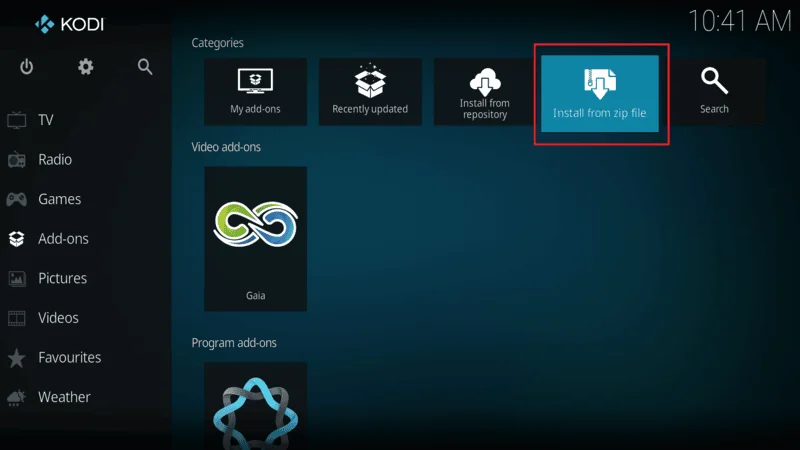 Kodi media scraper addons