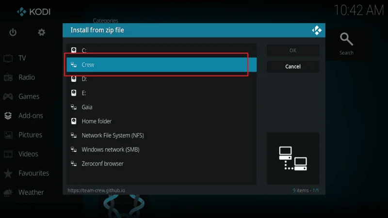 Kodi metadata scraper addon
