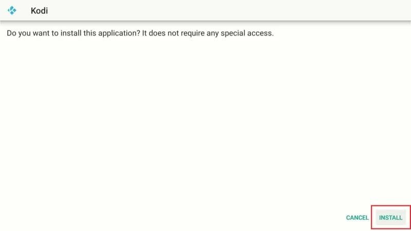 Internet Error on Kodi