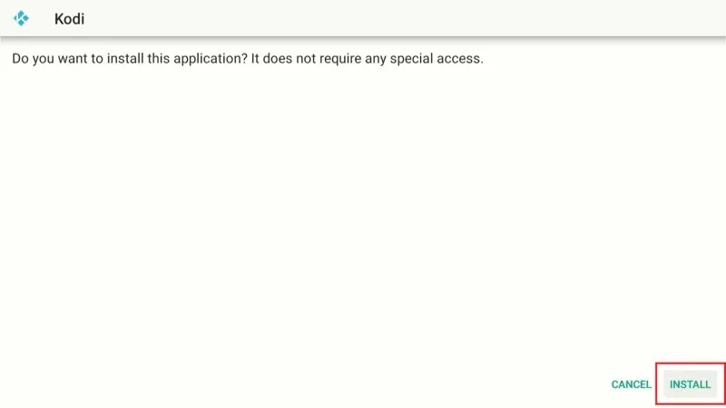 Internet Error on Kodi