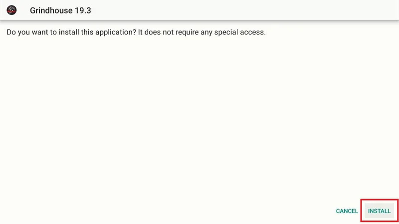 Grindhouse Kodi Fork configuration 