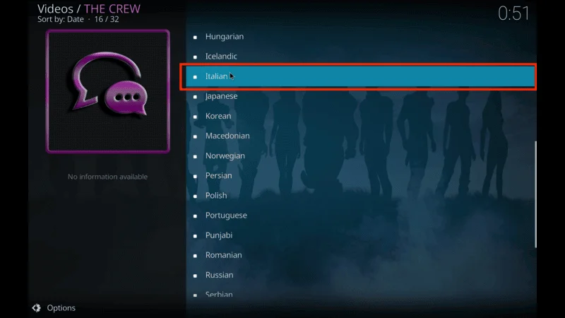 Free Italian Content Kodi