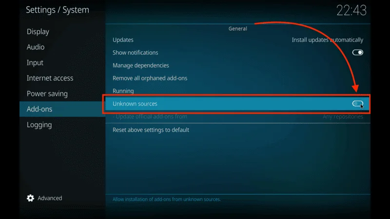 Grant Access Kodi Addon
